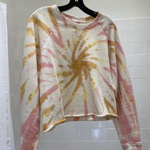 MOTHER tie dye sweatshirt